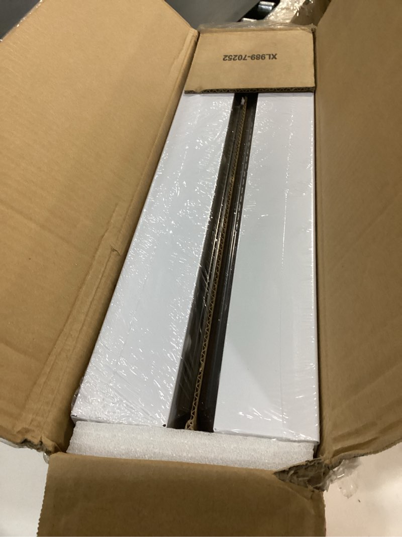 Condition photo showing New/Like New for 2 Pack Pull Out Cabinet Organizer, Expandable Width (12.2"-20.4") x 21'' Deep Slide Out Drawers for Kitchen Pantry Bathroom Cabinets, Load-Bearing Upgrade 3 Slide Rails Fixed with Adhesive Nano Film