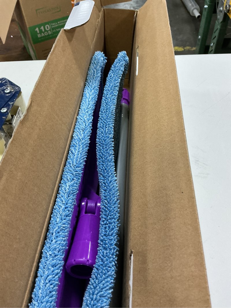 Condition photo showing As Is for Rejuvenate Microfiber Mop, A Powerful Clean with 10,000 Scrubbing Microfibers, Multi-Surface Dry Mop Kit with Reusable Microfiber Pad Dusts, Cleans and Restores Floors, 1 Count