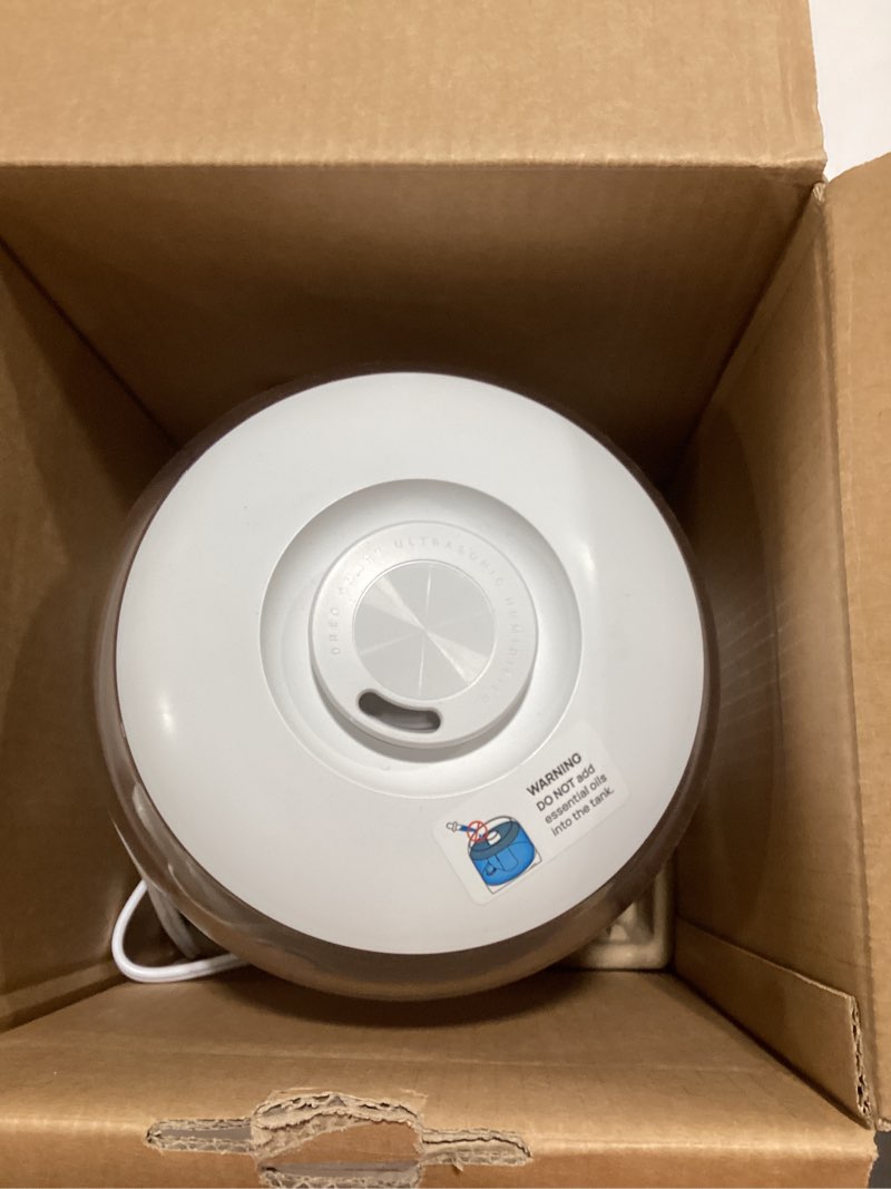 Condition photo showing Good Condition for DREO Humidifiers for Bedroom, 3L Top Fill 30H & 26dB Quiet Runtime for Large Room, Cool Mist Ultrasonic Humidifier with Humidity Sensor, Night Light for Home, Baby, Nursery, Plants, New Edition Pearl White