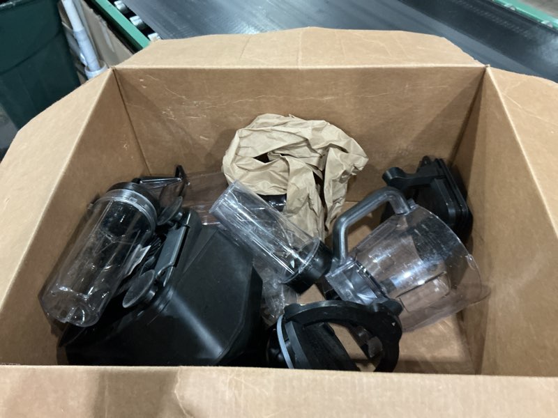 Condition photo showing As Is for Ninja Kitchen System | 8-Cup Food Processor Bowl & 72 oz. Blender All-in-One | With (2) 16 oz. To-Go Cups | For Smoothies, Ice Crushing, Dough & More | 1500 Watt | Black | BL770 Pitcher + Bowl + (2) 16-oz. Cups