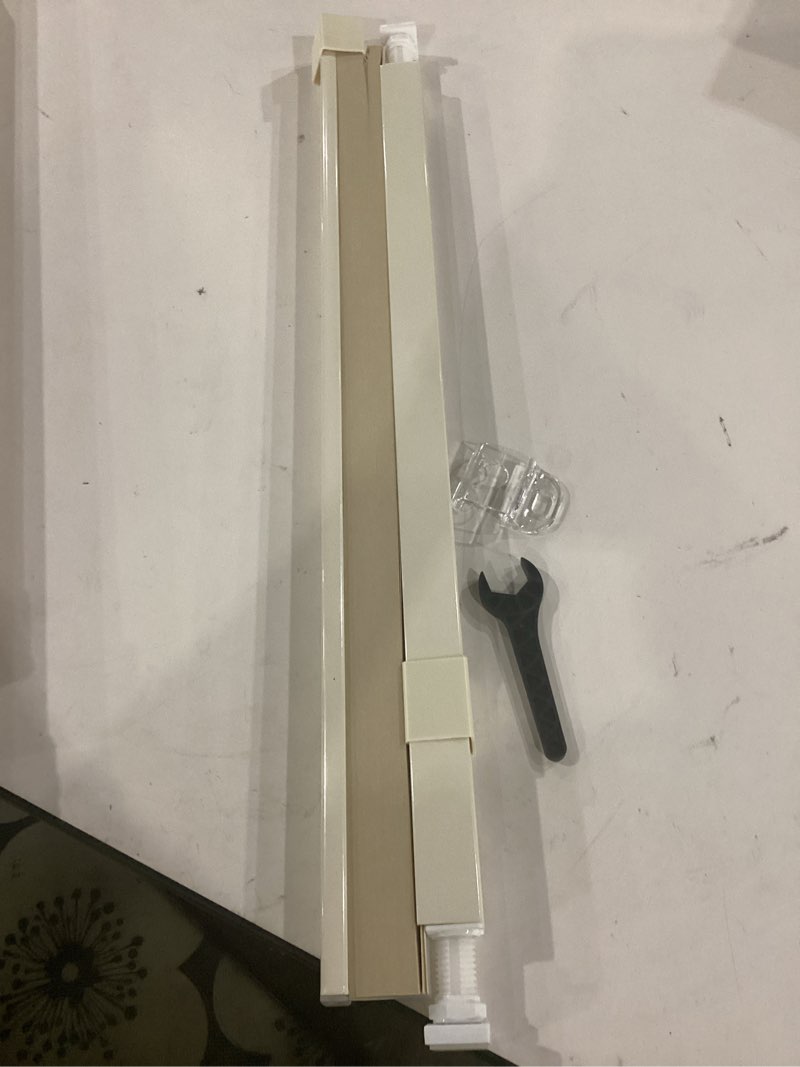 Condition photo showing Good Condition for lazblinds cordless cellular shades, no tools no drill light filtering honeycomb shades pleated blinds for windows, 25'' w x 48'' h, cream light filtering-cream 25'' w × 48'' h