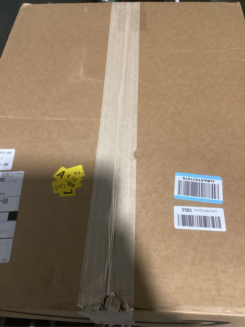 Condition photo showing Good Condition for crystal led ceiling light 24" modern flush mount chandelier,k9 crystal raindrop,elegant lighting fixture with remote/app,3cct,dimmable living room chandeliers lights-golden gold dia:24inches