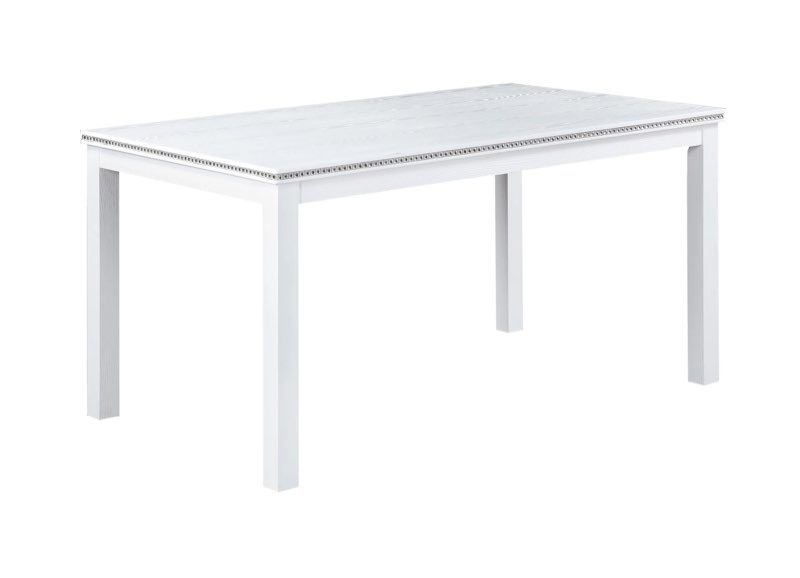 wooden dining rectangular table
