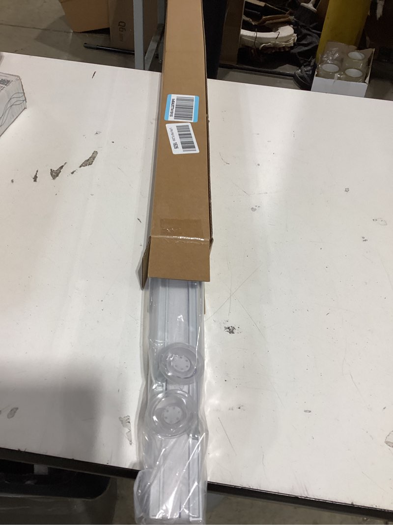 Condition photo showing New/Like New for lazblinds no drill cordless pleated shades with suction cups light filtering top down bottom up pleated blinds for window glass size 29 5/8" w × 48" h, white white 29 5/8" w × 48" h