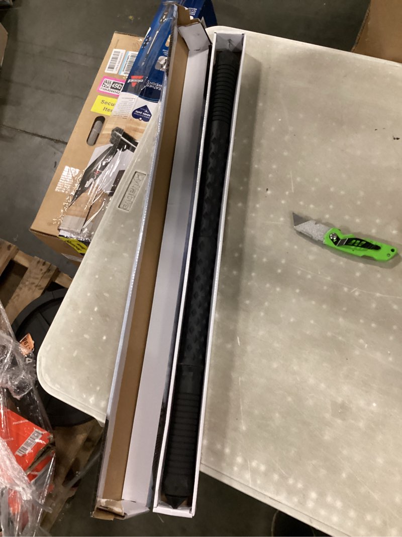 Condition photo showing Good Condition for 40" katana 1065 carbon steel sharp real sword,with tpr handle and full tang heat-treated black blade,for display,collection,gifting