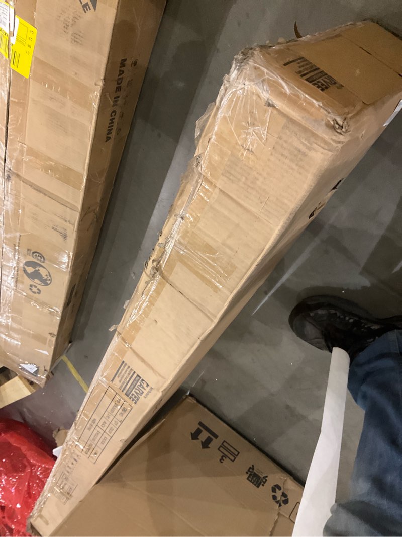 Condition photo showing As Is for Twin Daybed Without Trundle, Metal Twin Size Daybed with Storage, Steel Slat Support Sofa Bed for Living Room, Bedroom, Guest Room, Black Black-without Trundle