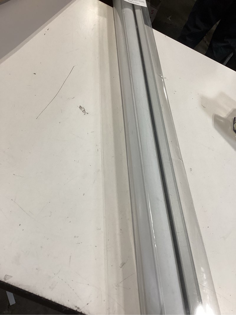 Condition photo showing Good Condition for shademoon blackout cordless roller shades for indoor windows,room darkening blind with spring system pull down,thermal insulated uv block fabric,home office (100% blackout, white,35" w x 72" h) r-white 35"w x 72"h