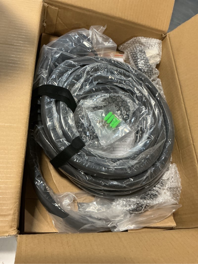 Condition photo showing New/Like New for Level 2 EV Charger for J1772, 240V Electric Car Charger, NEMA 14-50P 48A Plug, 25FT Cable, IP65, APP 11.5kW gray