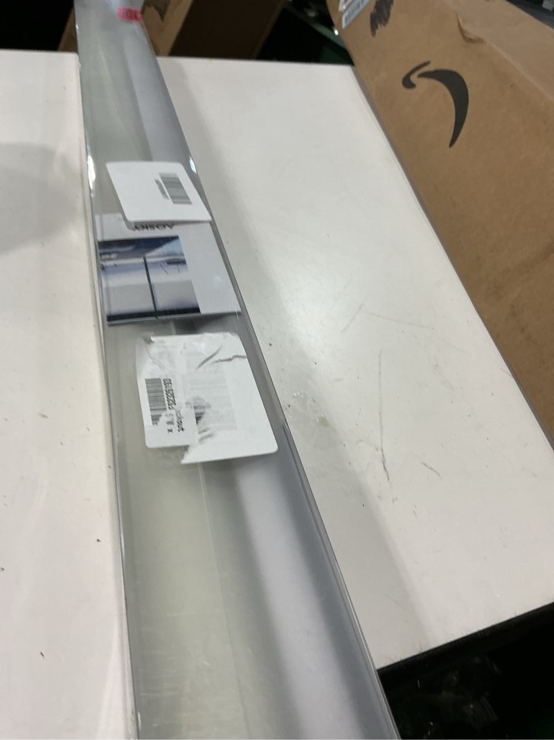 Condition photo showing Good Condition for aosky cordless roller shades blackout blinds for windows room darkening rolled up shades with spring system, uv protection window shades door blinds for home and office (34.5" w x 72" h, ivory white) 34.5"w x 72"h ivory