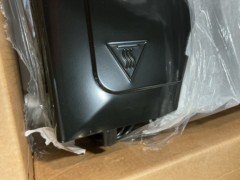 Condition photo showing Good Condition for farberware 1.1 cu. ft. countertop microwave oven – 1000 watts power, auto cook settings, defrost, easy clean and child safety lock - stainless 1.1 cu. ft. stainless steel