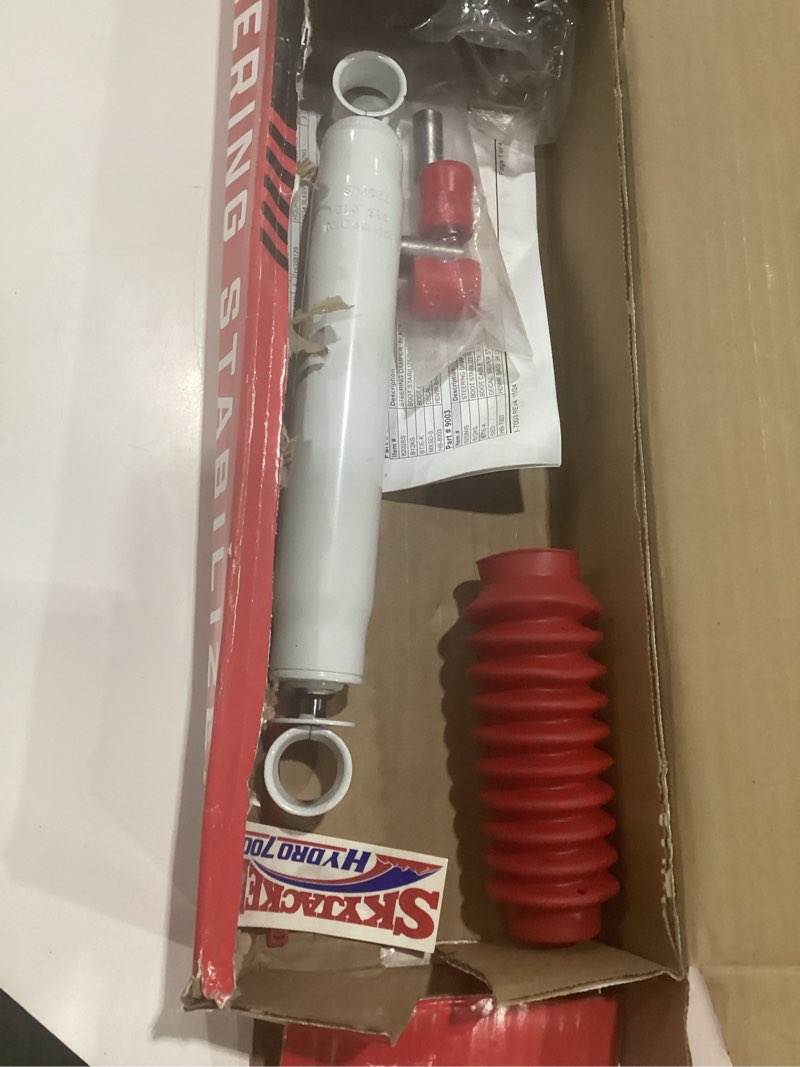 Condition photo showing As Is for rough country n3 steering stabilizer for jeep tj, yj, xj, zj & gm - 8731730