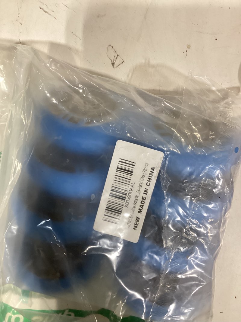 Condition photo showing Good Condition for AOWESM Inline Skate Wheels 80mm 76mm 72mm 85a Outdoor Indoor Black Blue Red Roller Hockey Blades Replacement Wheels w/Bearings ABEC-9 and Floating Spacers (8-Pack) Blue 72mm