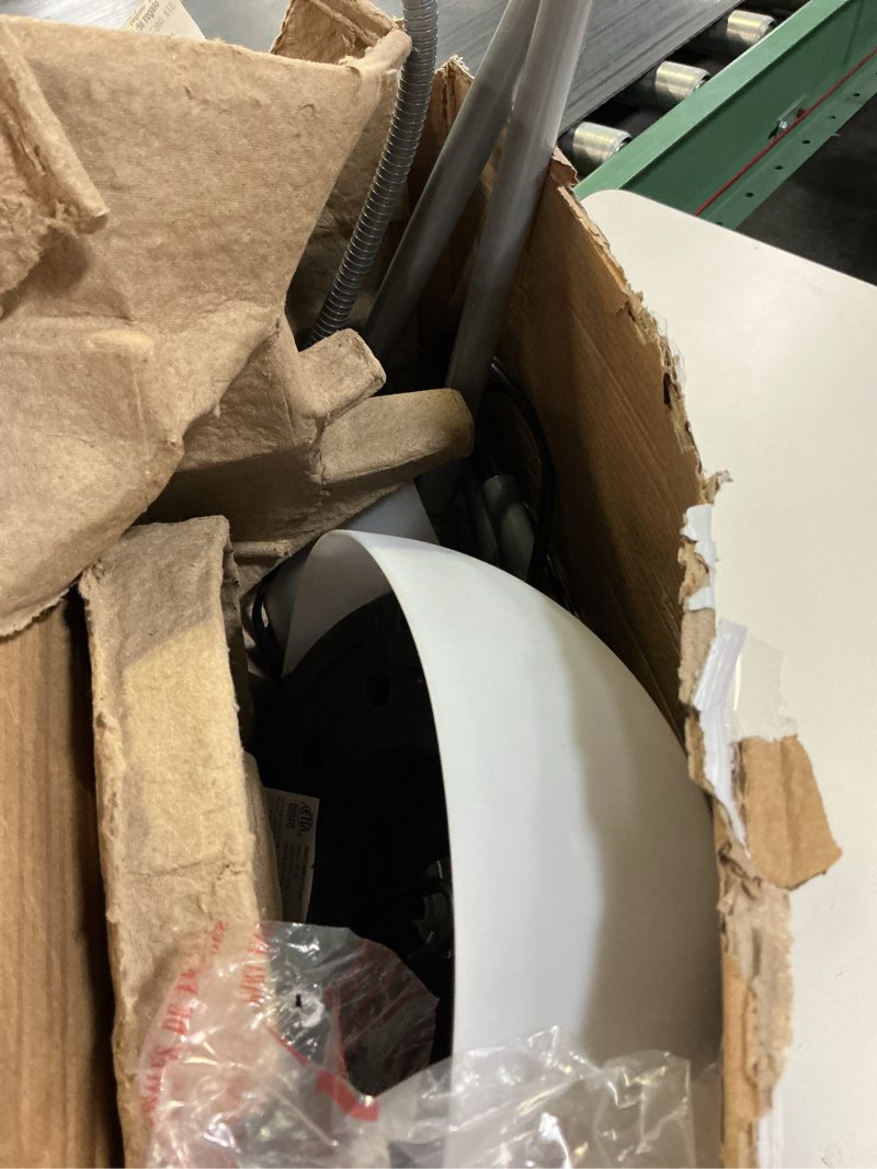 Condition photo showing As Is for mainstays 72   combo floor lamp with adjustable reading lamp  silver  metal material