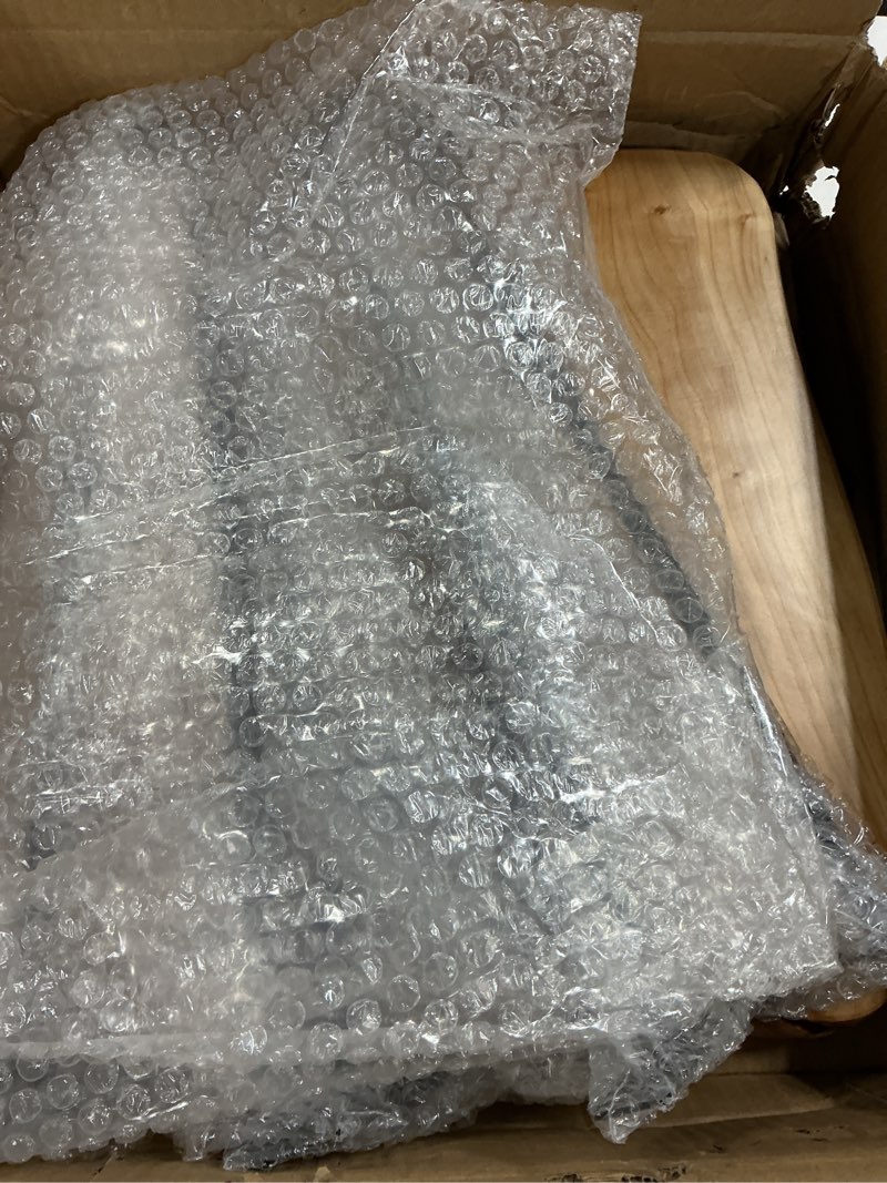 Condition photo showing As Is for NXN-HOME Natural Edge Side Table, Live Edge End Table with 3 Hairpin Legs, Nightstand Plant Stand for Bedroom and Living Room(15.5" L x 14.5" W x 16" T.) 16" Tall Side Table