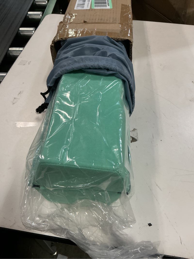 Condition photo showing Good Condition for 8FT/9.5FT Folding Balance Beam, Portable Gymnastics Beam Equipment with Non Slip Rubber Base & Suede Cover for Training/Practice/Professional Home Exercise Green 8ft*6in*4.8in(240*15*12cm)