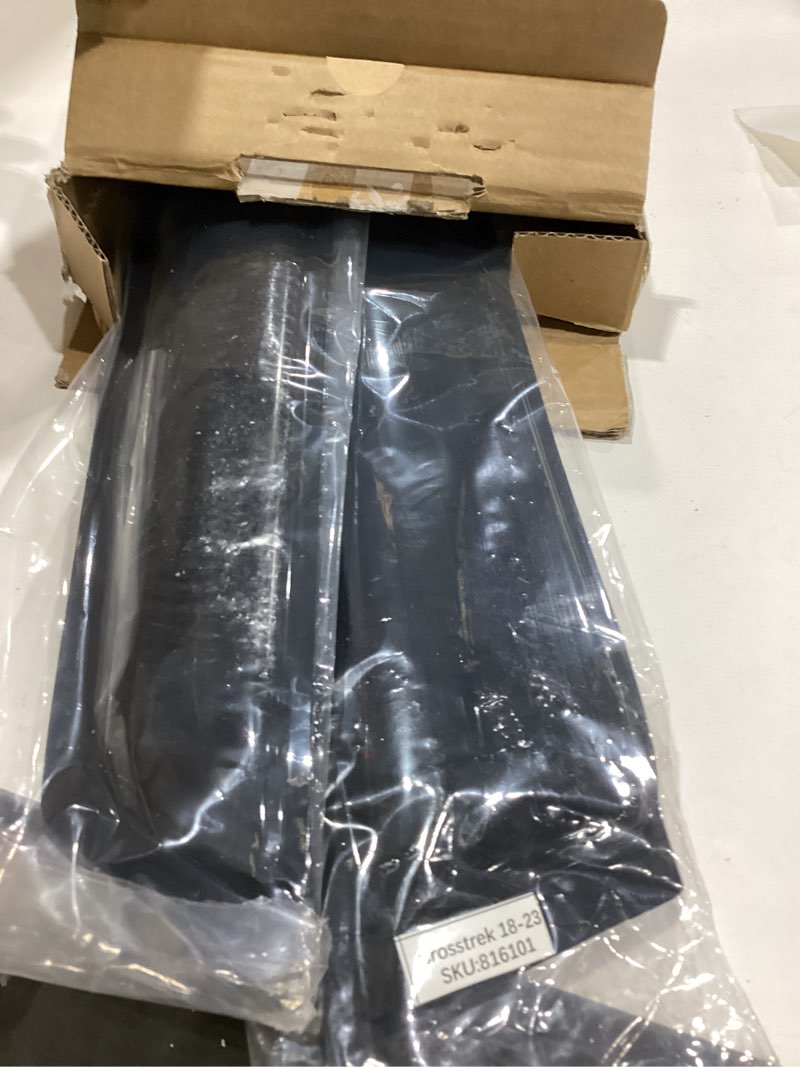 Condition photo showing Good Condition for ig window visor for subaru crosstrek 2018-2023 & impreza hatchback 2017-2023, rain guard tape-on extra durable side vent window deflector, 2017 2018 2019 2020 2021 2022 2023 2018-2023 crosstrek & impreza hatchback