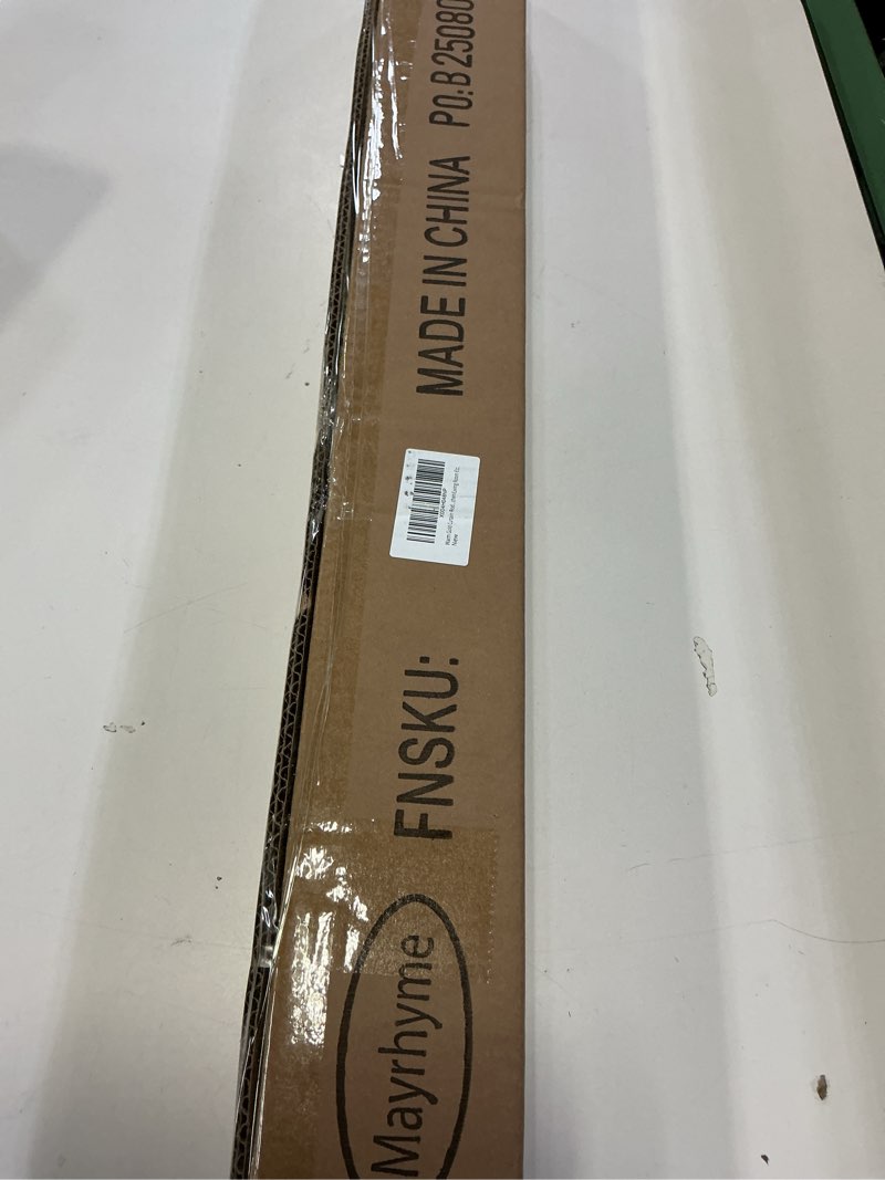 Condition photo showing New/Like New for Warm Gold Curtain Rods for Windows 28 to 48", 1-Inch Blackout Curtain Rods with Aluminum Brackets and End Cap Finials, Adjustable Drapery Rods for Sliding Glass Door/Bedroom/Kitchen/Living Room Etc. Warm Gold 28-48"