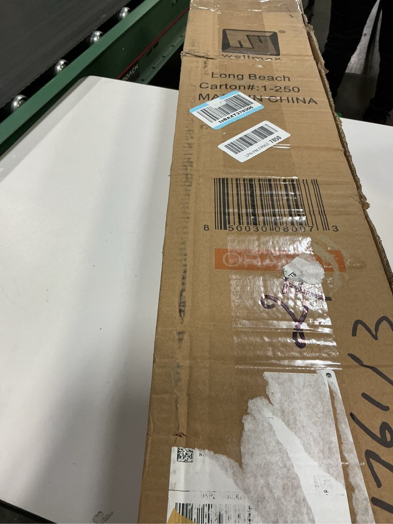 Condition photo showing Good Condition for Wellmax WM99100 Series Folding Shopping Cart with Wheels, Grocery Cart with Removable Canvas with Cover, Lightweight Utility Cart for Groceries and Laundry - Holds up to 120 lbs (Orange)