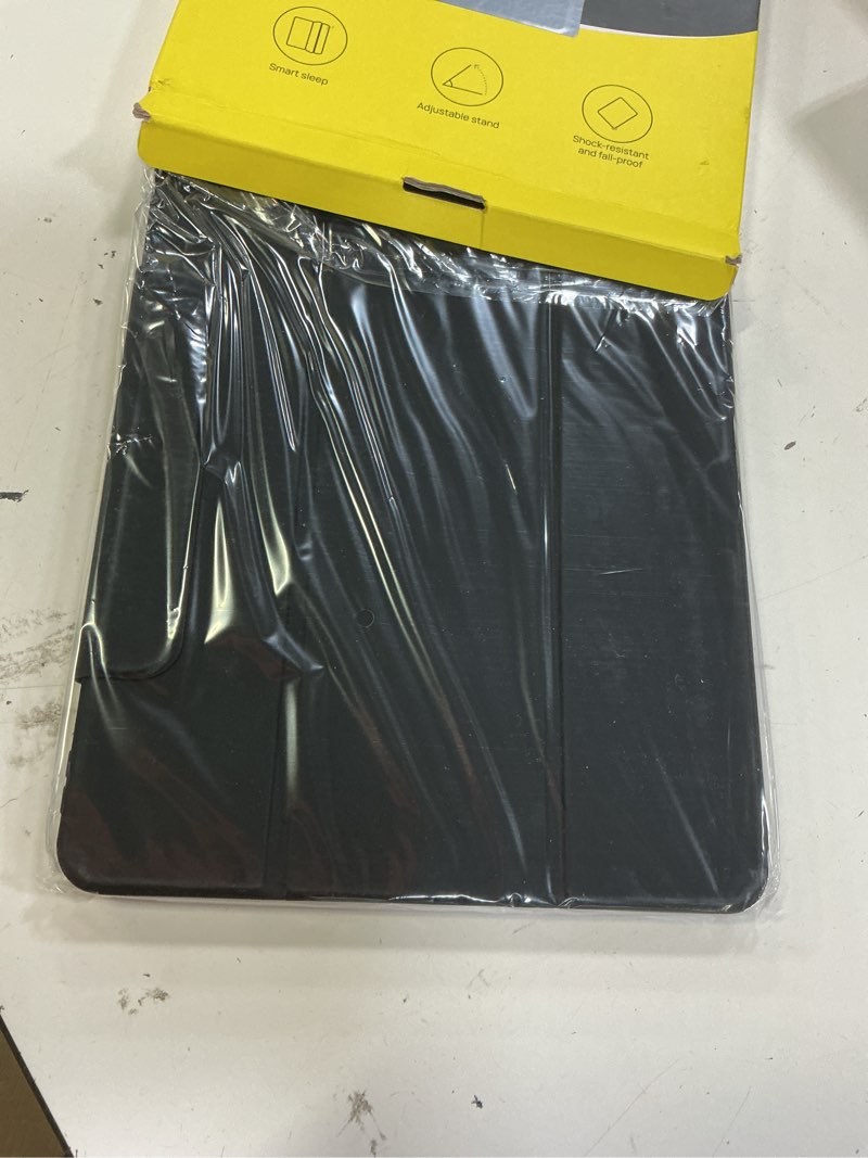 Condition photo showing New/Like New for sparin case for ipad air 13 inch m4 2026/m3 2025/m2 2024 ((8th/7th/6th generation), removable magnetic cover with apple pencil holder, portrait and landscape stand, auto wake/sleep -black ipad air 13 inch m3/m2 black