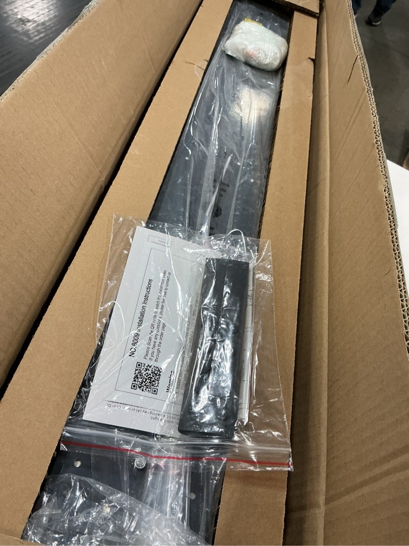 Condition photo showing Good Condition for Qcyuui Dimmable LED Ceiling Light 39.4'' Kitchen Lighting Fixtures Ceiling Modern Luxury Crystal Ceiling Light with Remote Chrome Long Ceiling Light Fixture for Kitchen Dining Room Hallway,48W Chrome/Dimm/48W/39.4IN/Crystal