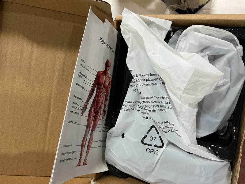 Condition photo showing New/Like New for Massage Gun, Muscle Massage Gun for Athletes Handheld Electric Deep Tissue Back Massager, Percussion Massage Device for Pain Relief with 30 Speed Levels 9 Heads Black