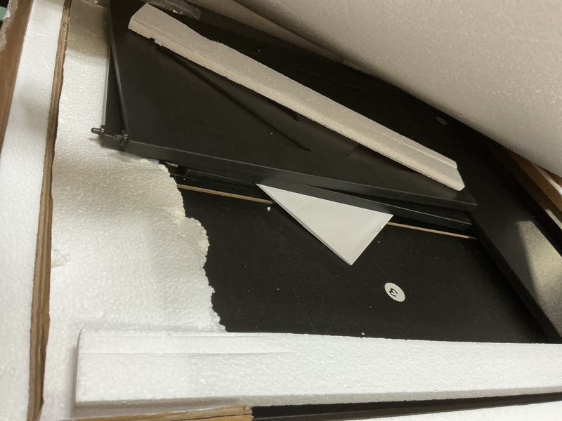 Condition photo showing Good Condition for easycom 22" w x 26" h bathroom wall cabinet, farmhouse medicine cabinet with adjustable shelves and double barn doors, over the toilet storage cabinet for bathroom, kitchen, living room, black