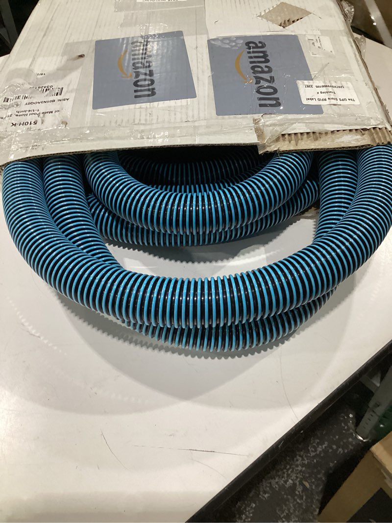 Condition photo showing Good Condition for Pool Mate 510H Premium-Deluxe Blue/Black Spiral Wound Swimming Pool Vacuum Hose, 1-1/4" X 21'