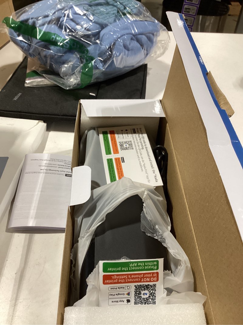 Condition photo showing Good Condition for portable printers wireless for travel, n80 wireless thermal printer bluetooth inkless printer support 8.5" x 11" us letter & a4, compatible with ios, android, laptop