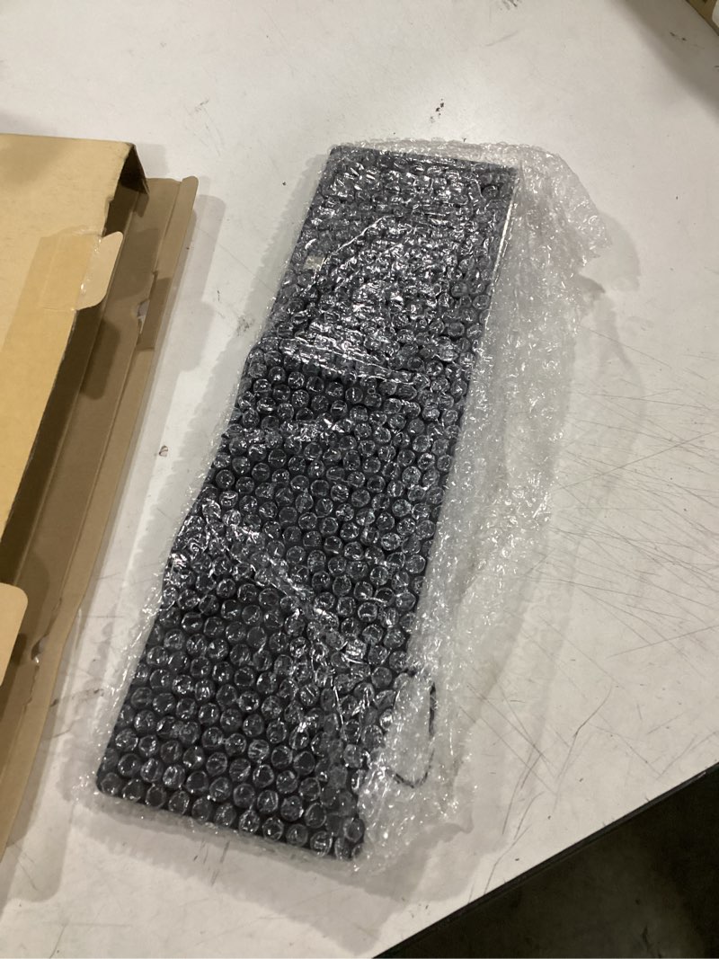 Condition photo showing Good Condition for tecknet wired keyboard,silent usb keyboard for office,spill-resistant,slim full-size membrane layout,plug and play for pc/laptop/mac-no backlit black