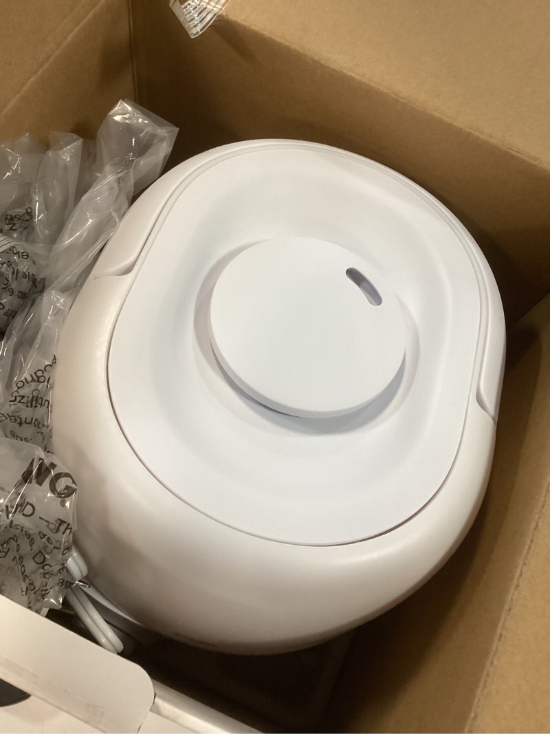 Condition photo showing Good Condition for frida baby 3-in-1 cool mist humidifier for large rooms, top fill humidifier for bedroom, allergy relief, 60 hour runtime + nightlight, auto shut-off, quiet, carry handle, essential oil diffuser