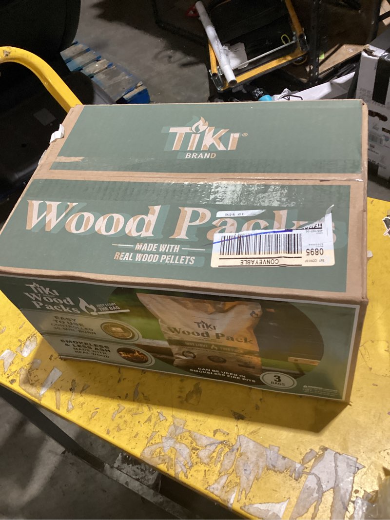 Condition photo showing Good Condition for tiki 3pk wood