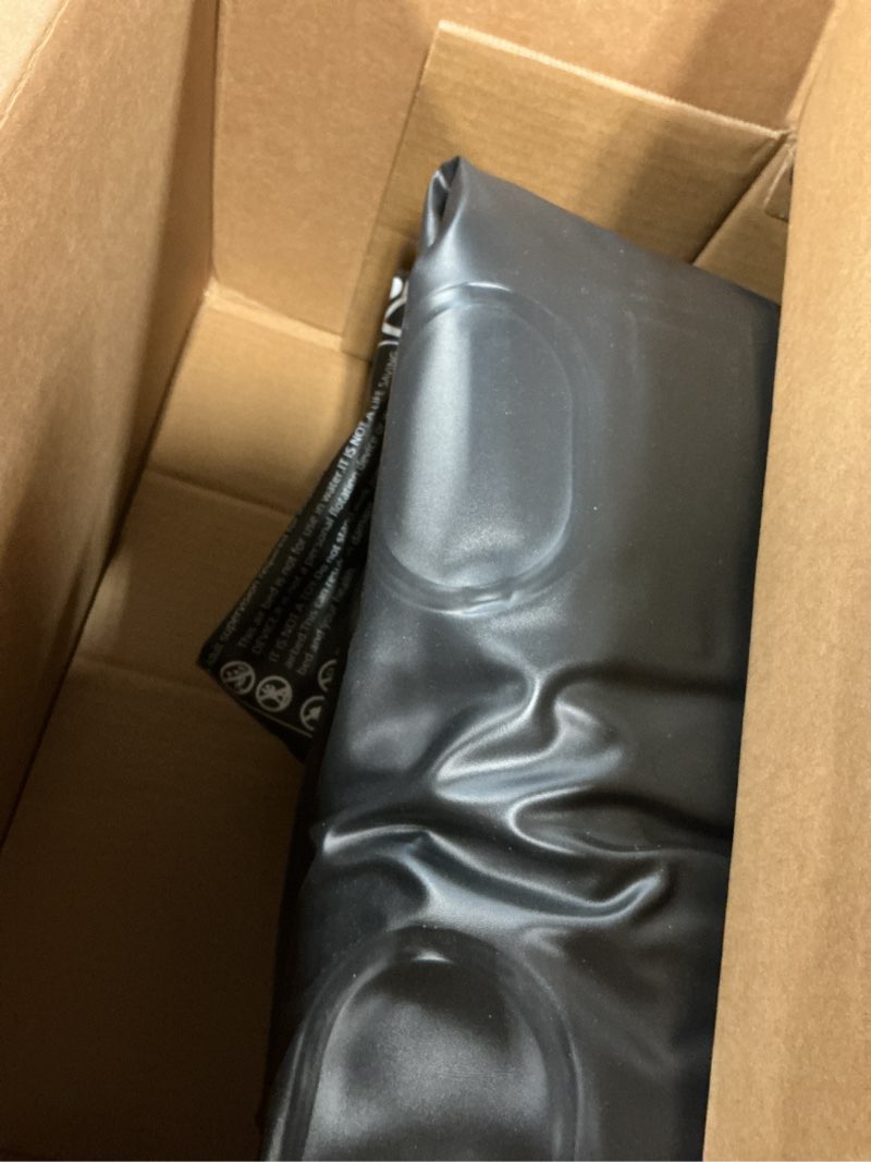 Condition photo showing As Is for ohgeni king size air mattress with built in pump, family choice award winner, 18'' comfortable blow up colchones inflables mattress for home, guests, portable air bed, 700 lbs standard height 18'' black king