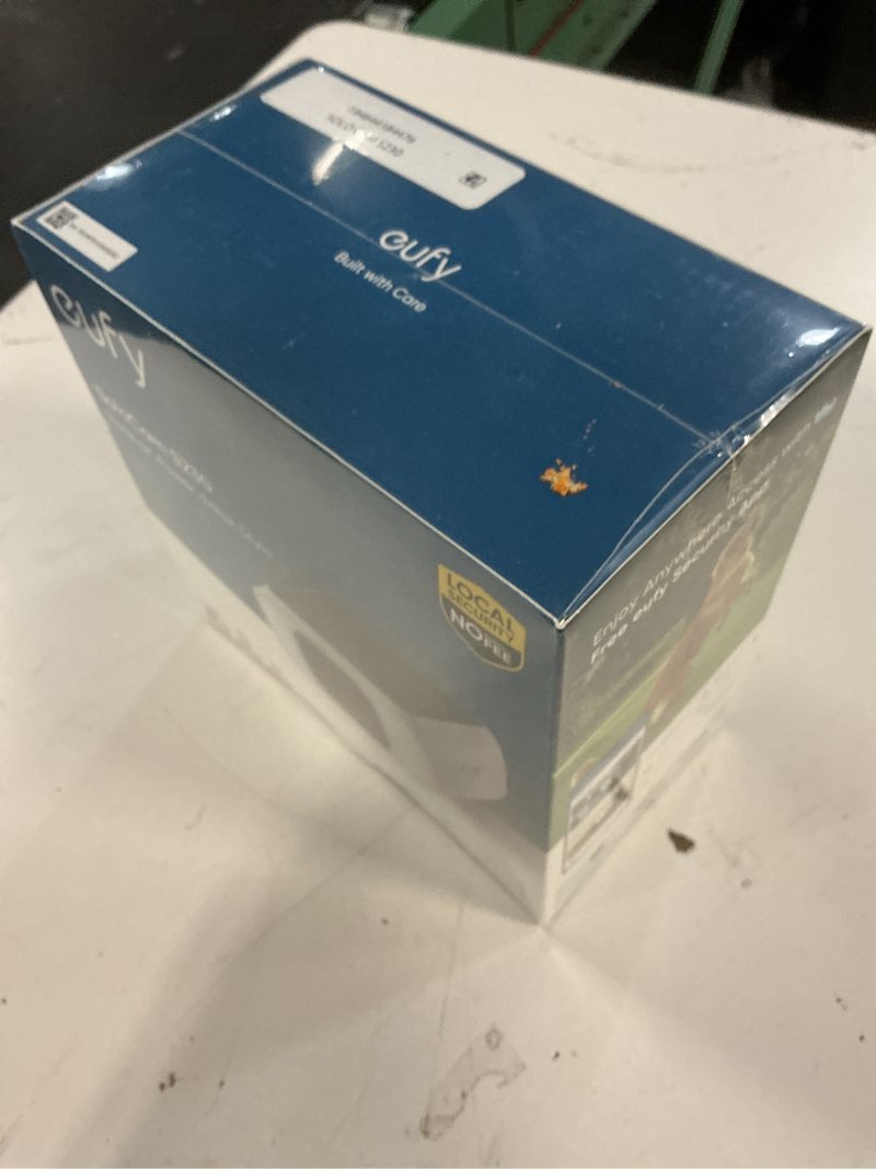 Condition photo showing New/Like New for eufy t81241w1-4 solocam s230 wireless 2k solar powered camera with spotlight
