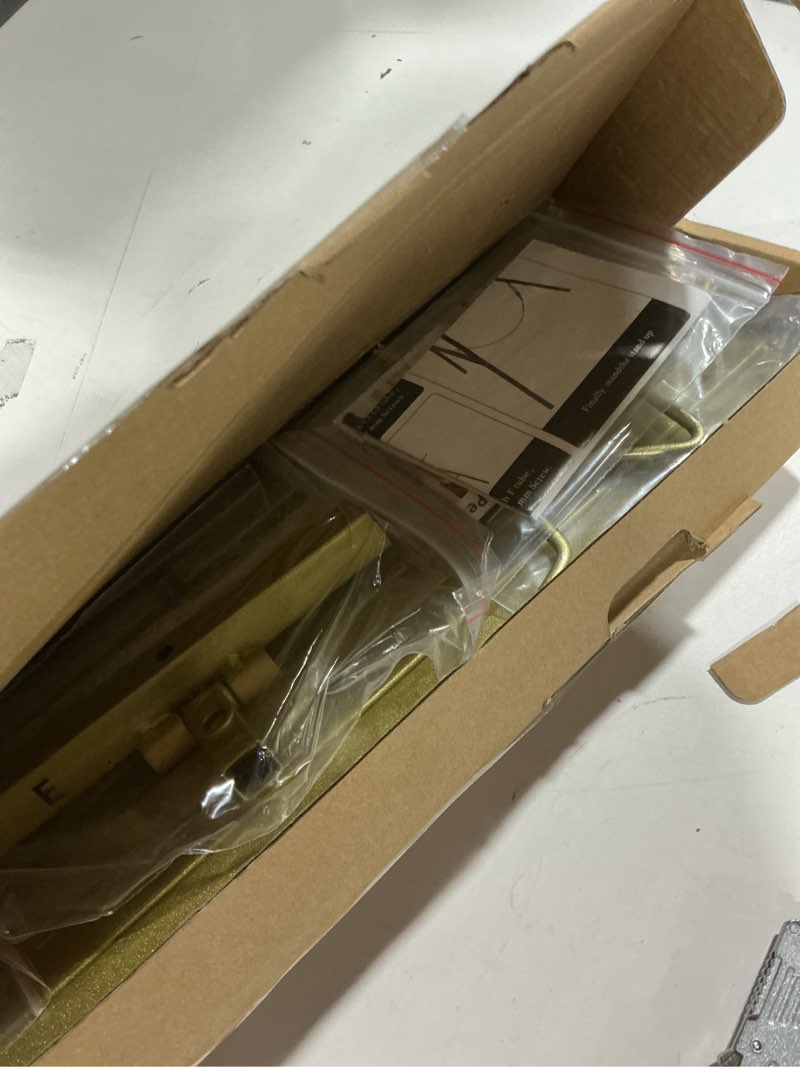 Condition photo showing Good Condition for WATIHERE 57.5" Gold Easel Stand for Wedding Sign – 4 Adjustable Height Levels, Assembly Required, Heavy Duty Metal Display Stand for Art, Paintings, Posters, Pictures, and Home Décor