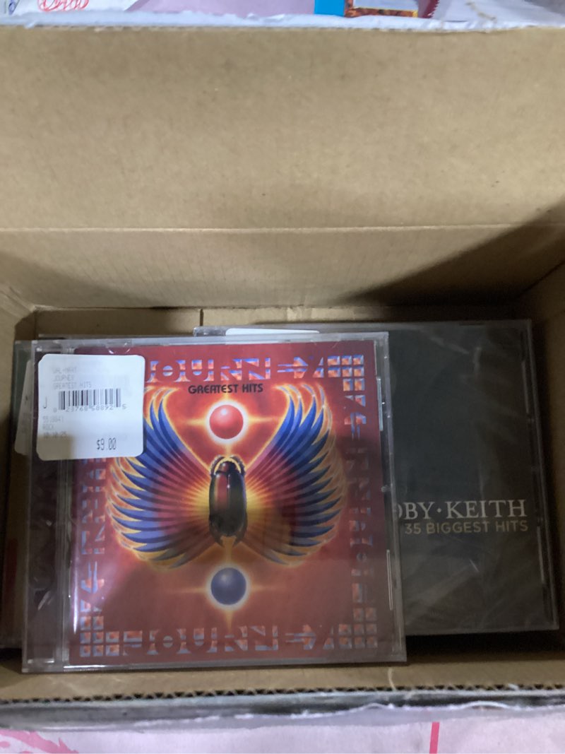 Condition photo showing New/Like New for assorted music cd’s