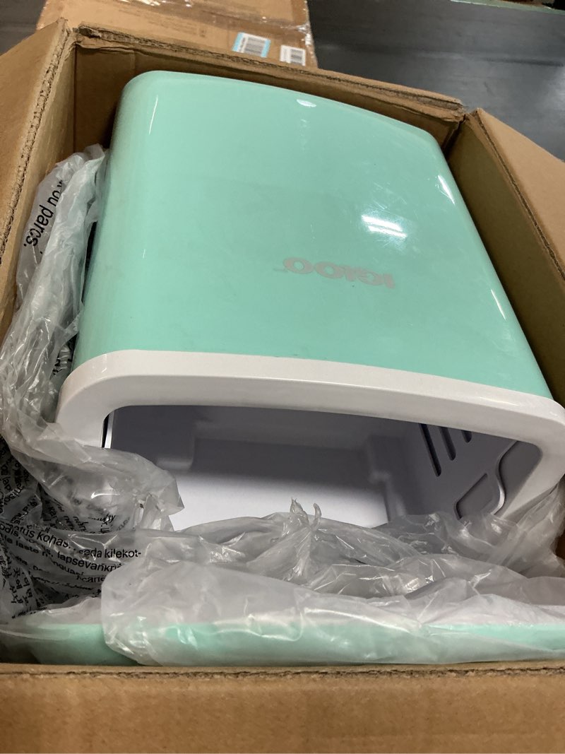 Condition photo showing Good Condition for igloo automatic ice maker, self-cleaning, countertop size, 26 lbs in 24 hours, 9 large or small ice cubes in 7 minutes, led control panel, scoop included, great for water bottles, mixed drinks, aqua aqua 26 lb pro
