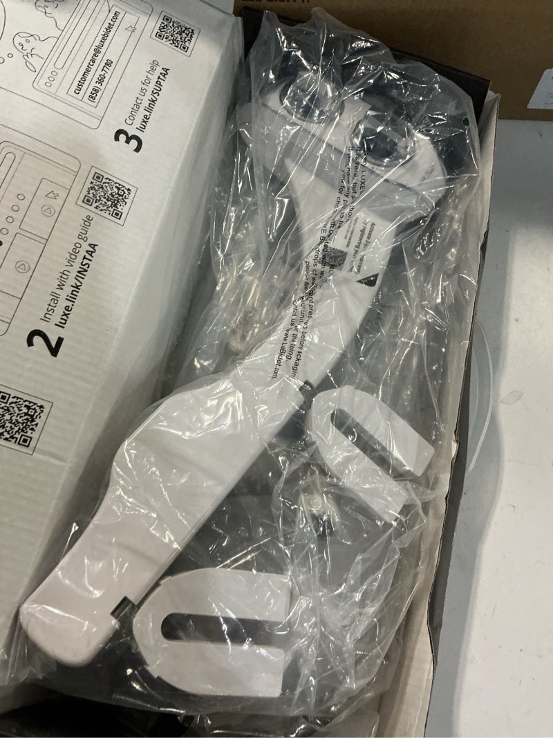 Condition photo showing Good Condition for luxe bidet neo 185 plus - dual nozzle, non-electric bidet attachment for toilet seat, patented slide-in install, 360° self-clean, ez-lift to clean, feminine & rear wash (chrome)