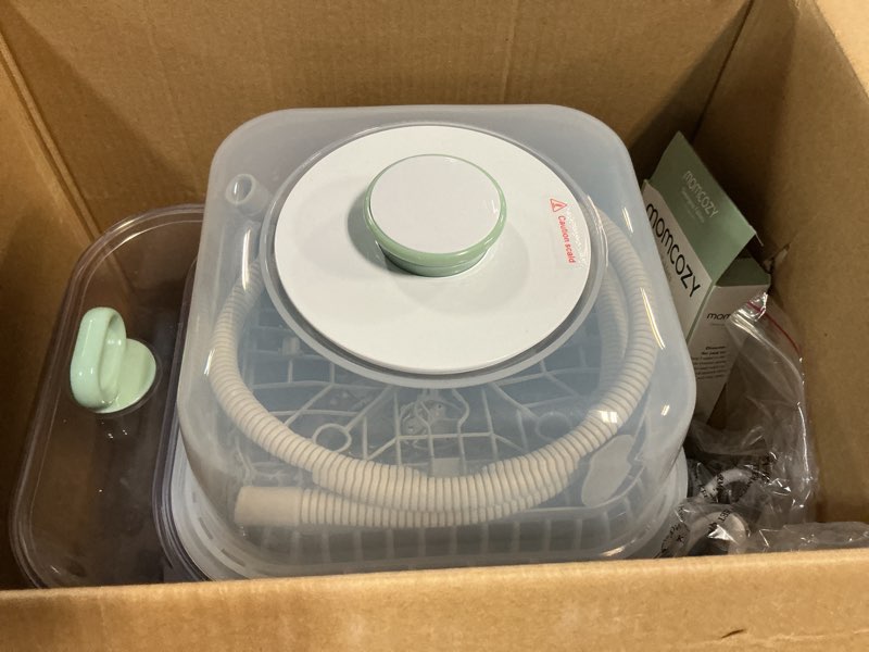 Condition photo showing Good Condition for Momcozy KleanPal Pro Baby Bottle Washer, Sterilizer & Dryer - All-in-One Cleaning Machine for Bottles, Pump Parts & Baby Essentials - Time-Saving & Effortless Care