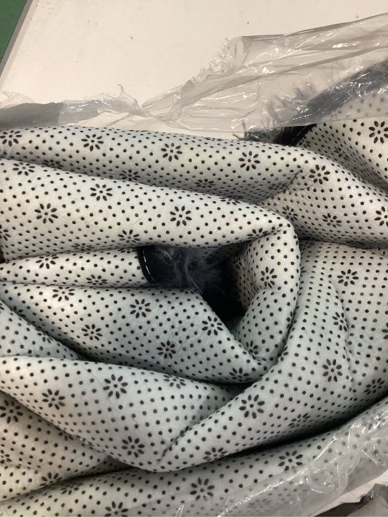Condition photo showing Good Condition for fluffy rug shag area rug, mottling black 4x6 area rugs for bedroom, small bedside rug, soft fluffy shag entryway throw rugs for living room bedroom kids room home decor 4' x 6' (rectangular) mottling black