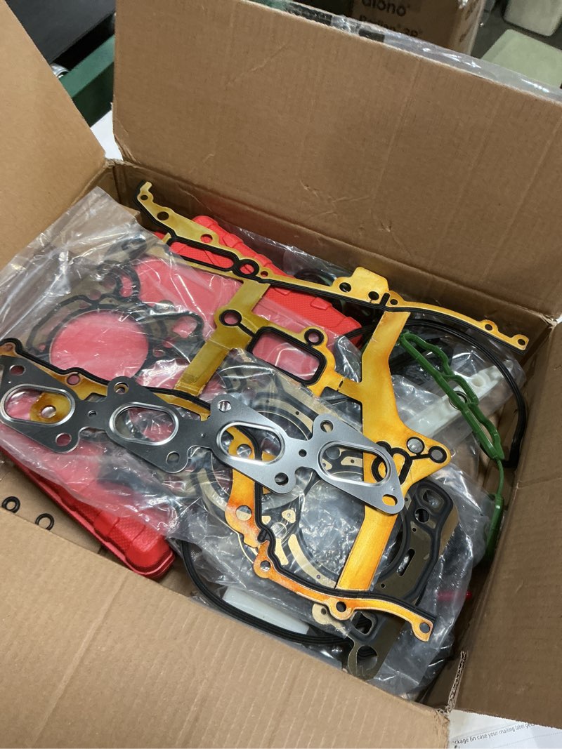Condition photo showing As Is for LS 5.3 Gasket Set & MLS Head Gaskets Fits 4.8L 5.3L 5.7L LS1 LS6 LM7 L59 LR4 Gen 3 V8 Engines Compatible with Chevy GMC Cadillac Buick Models Replace# 12589226 12558178 12612350