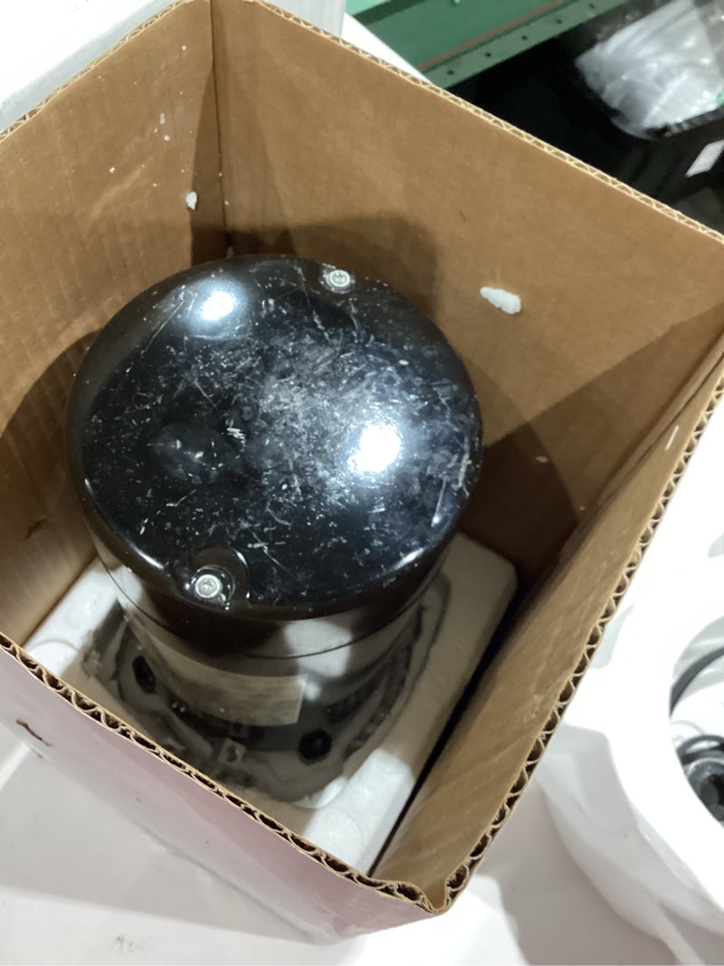 Condition photo showing As Is for century ust1102 1-horsepower up-rated round flange replacement motor (formerly a.o. smith)