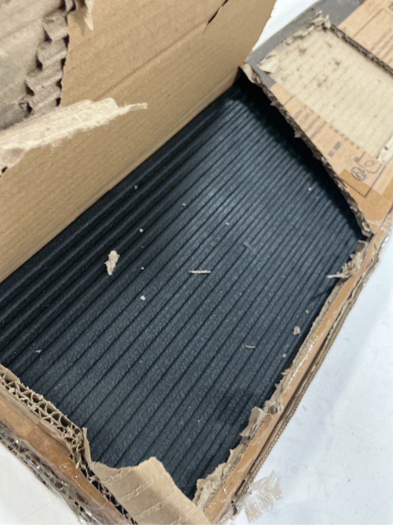 Condition photo showing Good Condition for Ruedamann 1" Rise Threshold Ramp for Doorways, Sturdy Rubber Threshold Ramp, Non-Slip Power Door Ramps for Wheelchairs is Adjustable and Cuttable for Doorways,Curb, Scooters, Driveways Ribbed Non-Slip Design 1" Rise