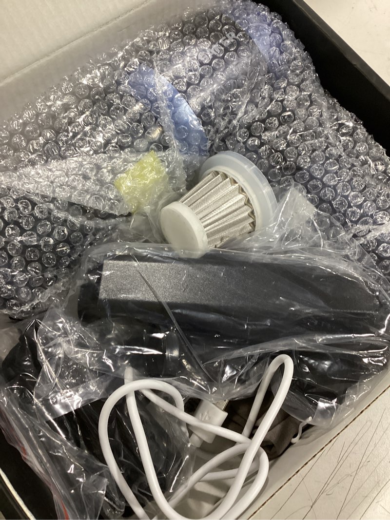 Condition photo showing New/Like New for Saker Car Vacuum Portable Cordless 20000Pa Suction Power 4 in 1 Handheld Vacuum with LED Light Type-C Portable Mini Vacuums for Car, Home, Office, Pet HL157 Blue