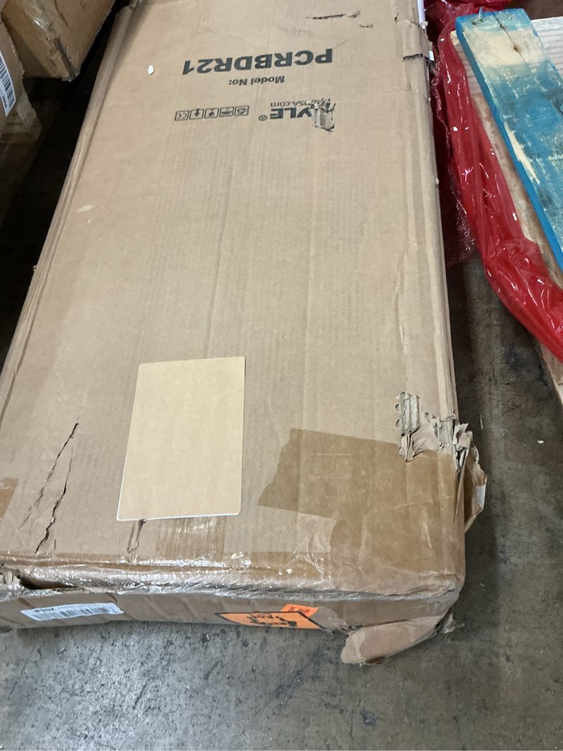 Condition photo showing New/Like New for Pyle Car Vehicle Curbside Driveway Ramp - 4ft Heavy Duty Rubber Threshold Bridge Tracks Curb Ramps, 2 Pieces Set (for Car, Truck, Scooter, Bike, Motorcycle, Wheelchair Mobility), Black 2-Pack