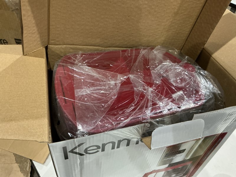 Condition photo showing Good Condition for kenmore drip coffee maker - 12 cup programmable cafe machine with glass pot, regular & bold brew, auto shut off large water reservoir, reusable filter, kitchen appliances for cafeteria barista, red kkcm12