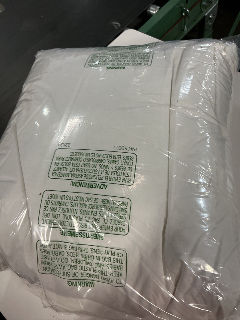 Condition photo showing As Is for FAVRIQ 18 x 18 Pillow Inserts (Set of 1- 18 Inch Square Interior Sofa Throw Pillow with 100% Cotton Cover - Decorative Pillow Insert Pair - White Couch Pillow 18 Inch x 18 Inch