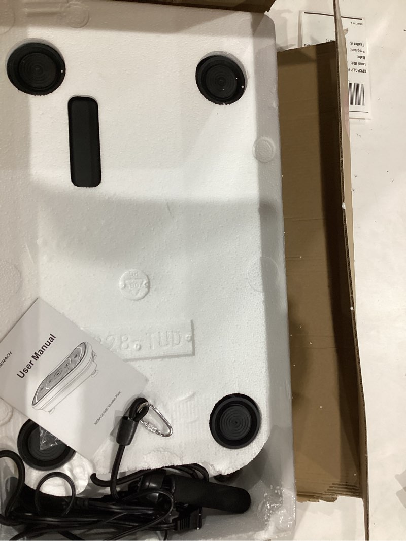 Condition photo showing Good Condition for MERACH Vibration Plate Exercise Machine, Vibration Plate for Lymphatic Drainage Weight Loss, Vibrating Plate Exercise Machine with Bluetooth and LED Display, Workout Equipment for Women Men Home Black