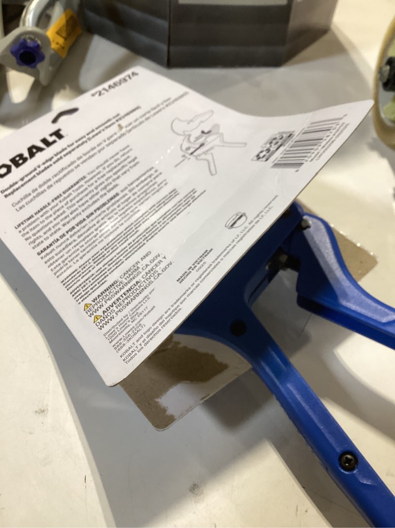 Condition photo showing As Is for kobalt 2-in pvc cutter