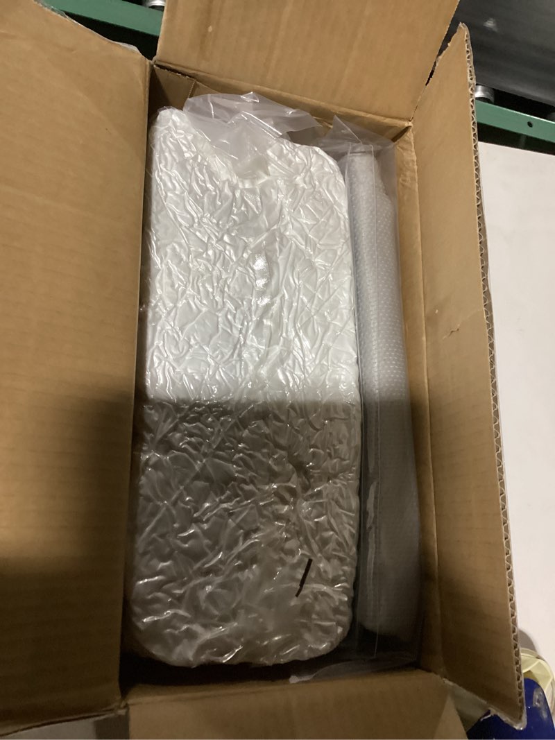 Condition photo showing New/Like New for Plufl Hugl Cooling Body Pillow for Adults Made with Memory Foam | U Shaped Maternity Pillows Great for Side Sleepers & Pregnant Women | Washable Cover | Grey Large Grey