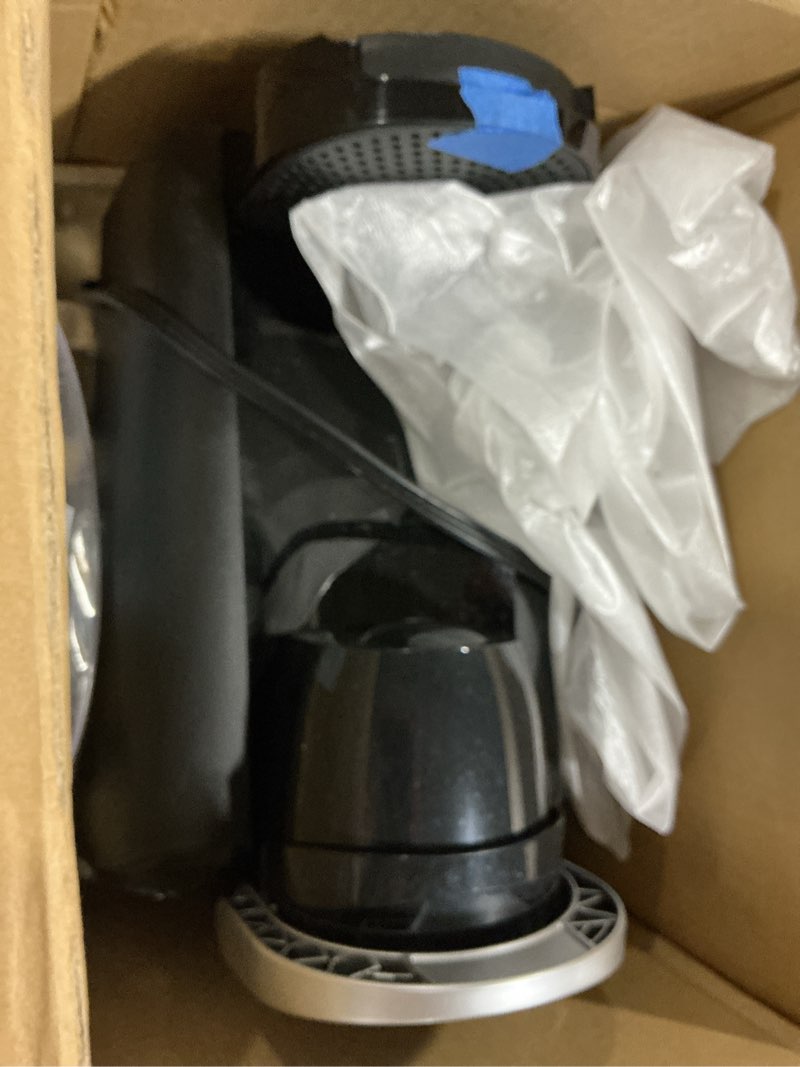 Condition photo showing As Is for Keurig K-Compact Single-Serve K-Cup Pod Coffee Maker, with 3 Brew Sizes, Smart Start Feature, 36oz Removable Reservoir, Black